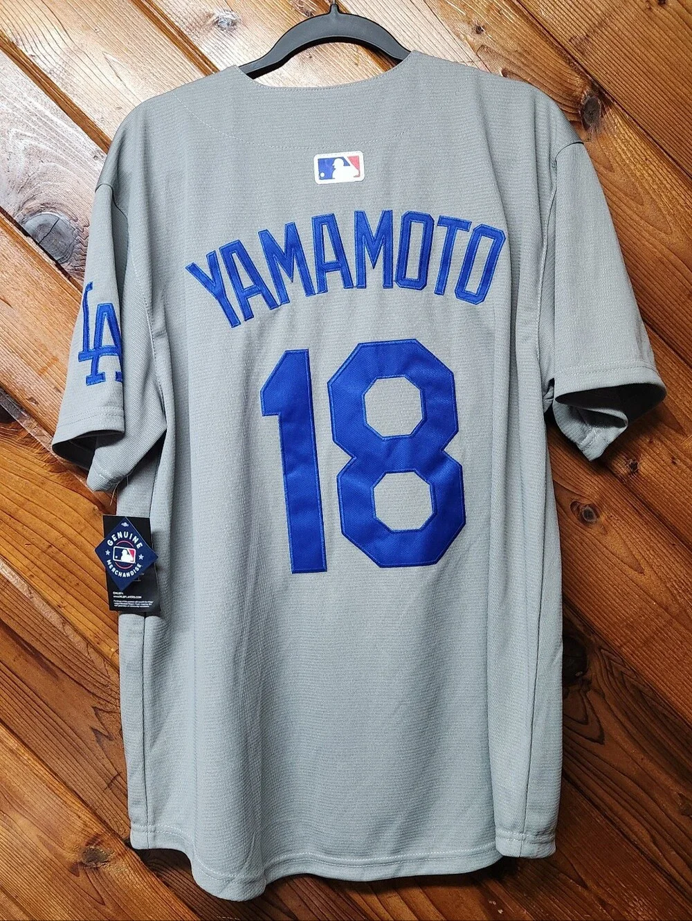 Yamamoto#18 2024 LA Dodgers World Series Jersey
